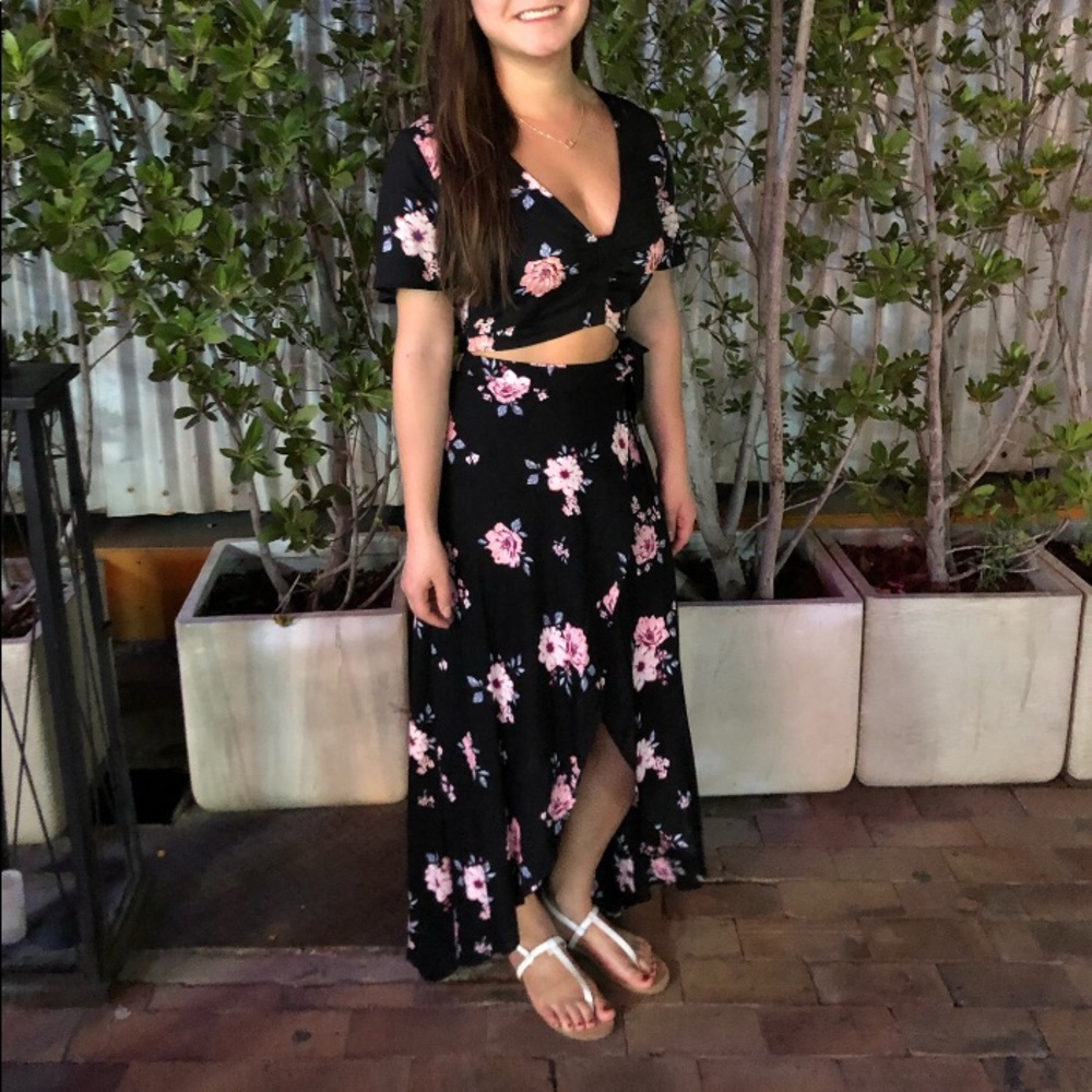 Two Piece Paris Dress